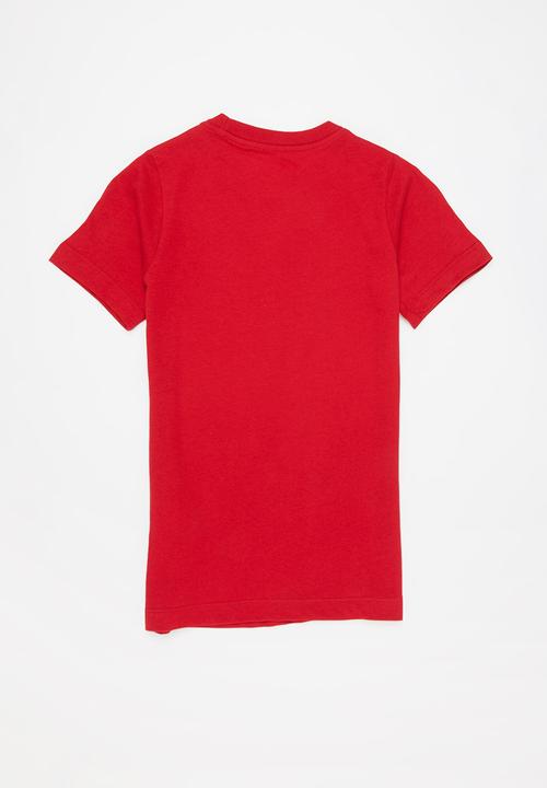 Nike - B nsw tee jdi swoosh - gym red