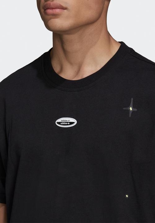 adidas Originals - R.Y.V. GRAPHIC T-SHIRT - black