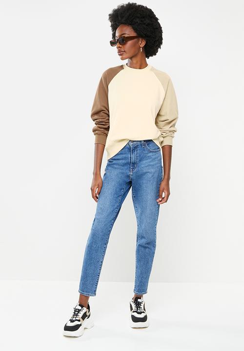 Cotton On - Raglan colour block sweatshirt - multi 