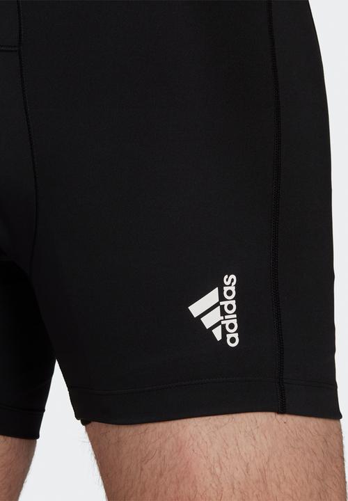 adidas Performance - TECHFIT PREMIUM SHORTY SHORT TIGHTS - black