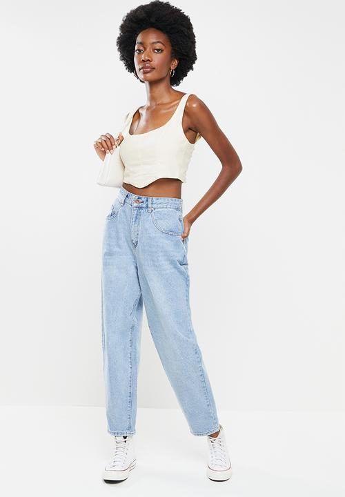 Cotton On - Slouch mom jean - haven blue