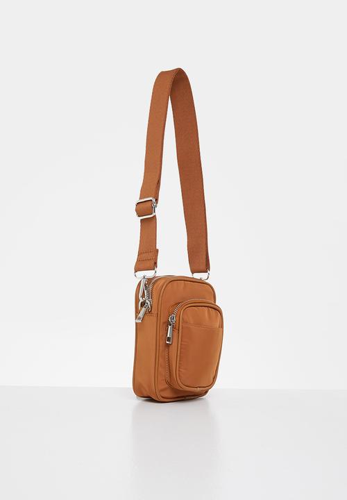 Rubi - Nellie camera cross body bag - ginger tan