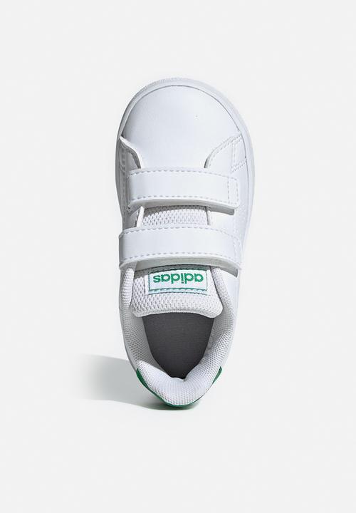 adidas Performance - Advantage i - ftwr white/green/grey two