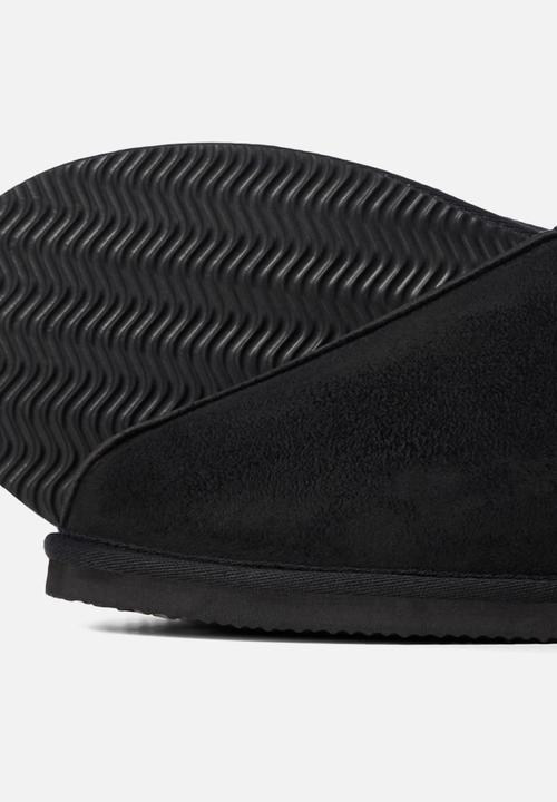 Jack & Jones - Dudley microfiber slipper - anthracite