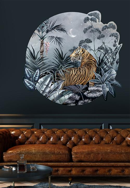 Robin Sprong - Avalana caspian wall decal - midnight