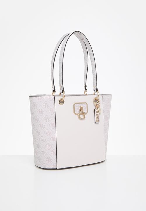GUESS - Noelle small elite tote - powder