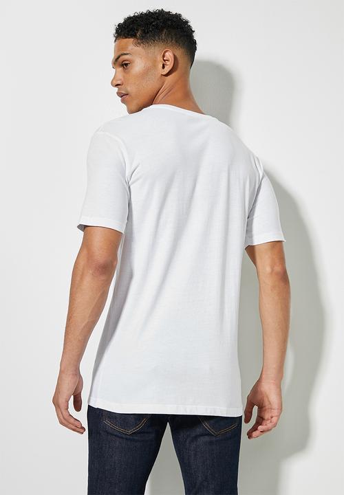 Superbalist - Nate crew neck tee - white