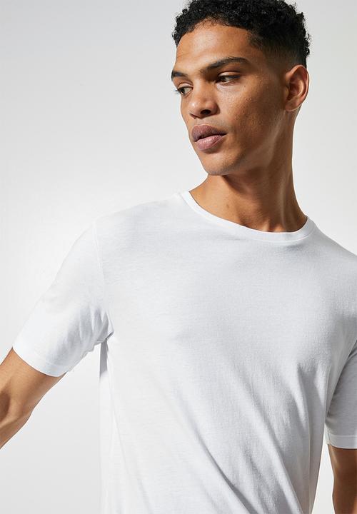 Superbalist - Nate crew neck tee - white