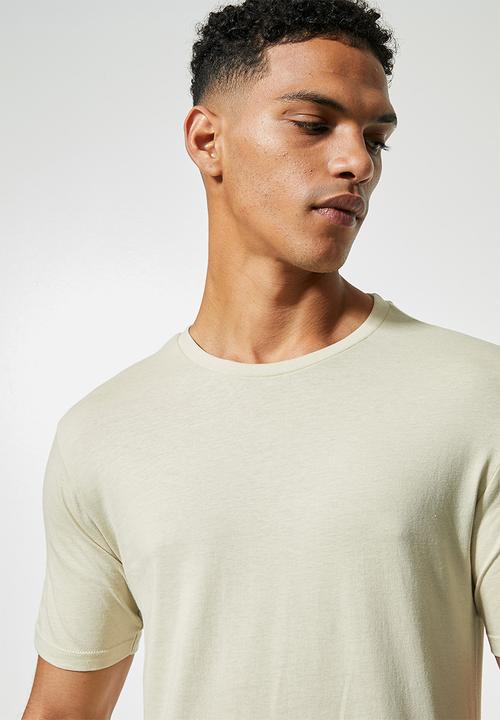 Superbalist - Nate crew neck tee - stone