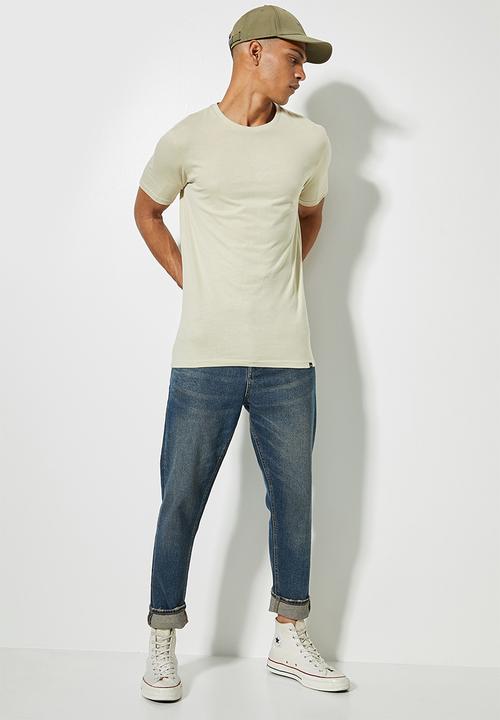 Superbalist - Nate crew neck tee - stone