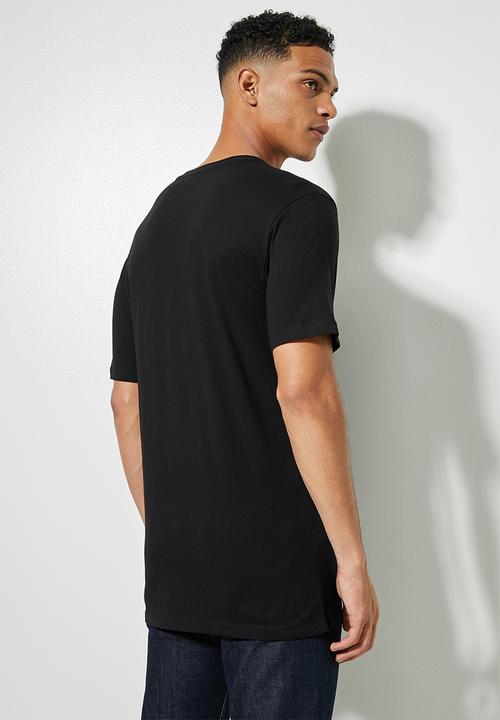 Superbalist - Dean vee neck tee - black