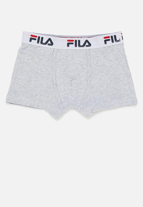 FILA - B1 (2 pk) trunk - peacoat dark grey melange