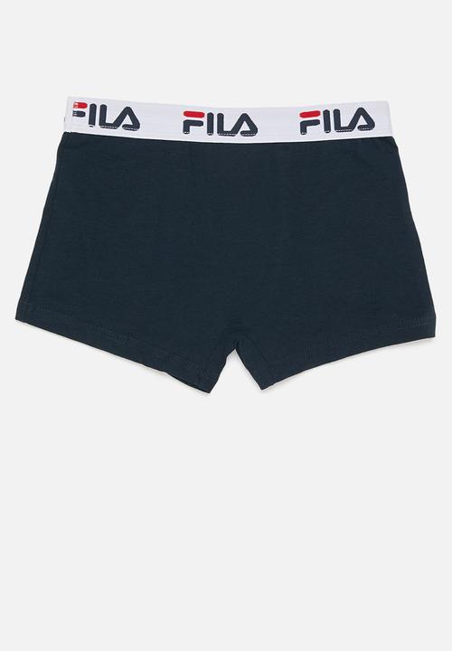 FILA - B1 (2 pk) trunk - peacoat dark grey melange
