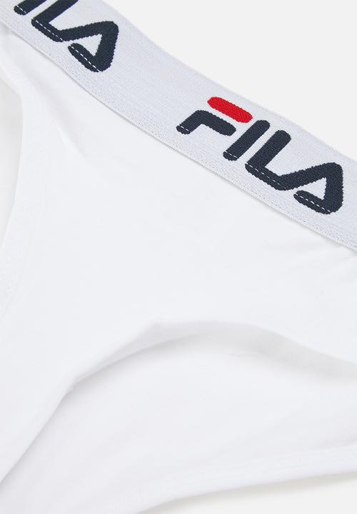 FILA - G4 (2 pk) brief - peacot white