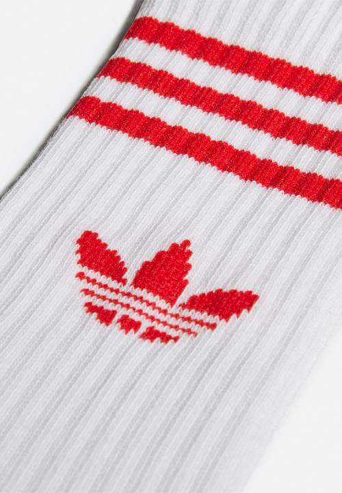 adidas Originals - Crew sock 3p - white