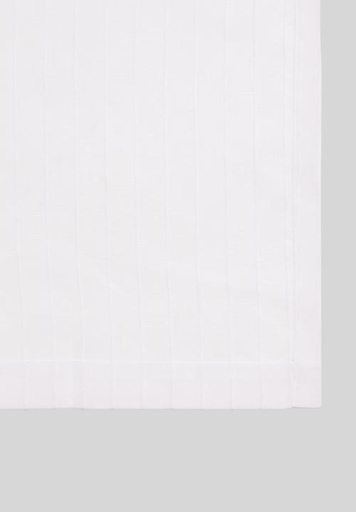 Sixth Floor - Eyelet striped frosted voile - white