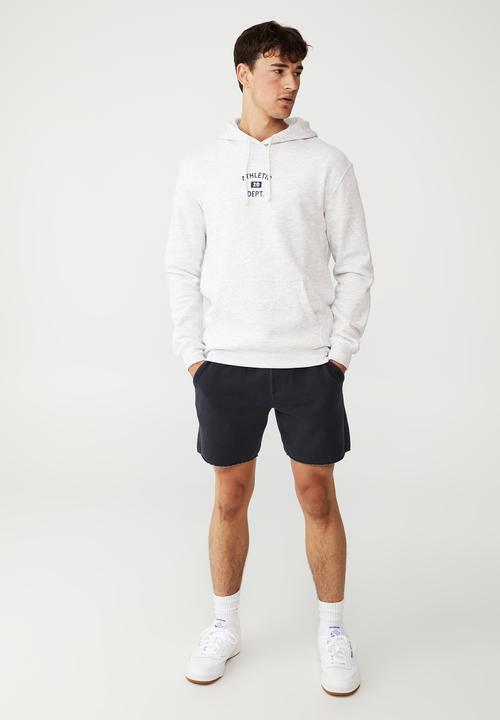 Cotton On - Graphic fleece pullover - white marle