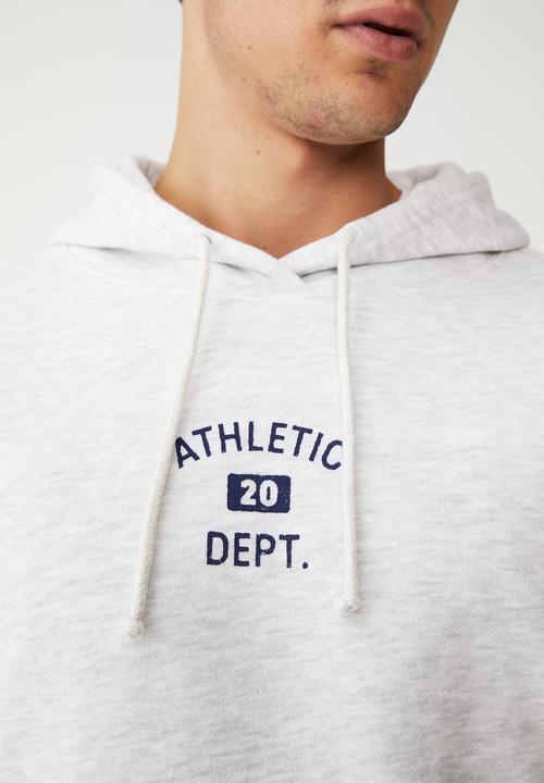 Cotton On - Graphic fleece pullover - white marle