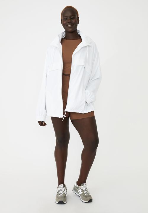 Cotton On - Curve the anorak - white