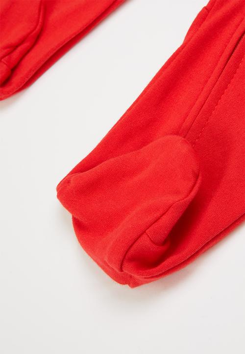 Nike - Nkb futura footed coverall - university red