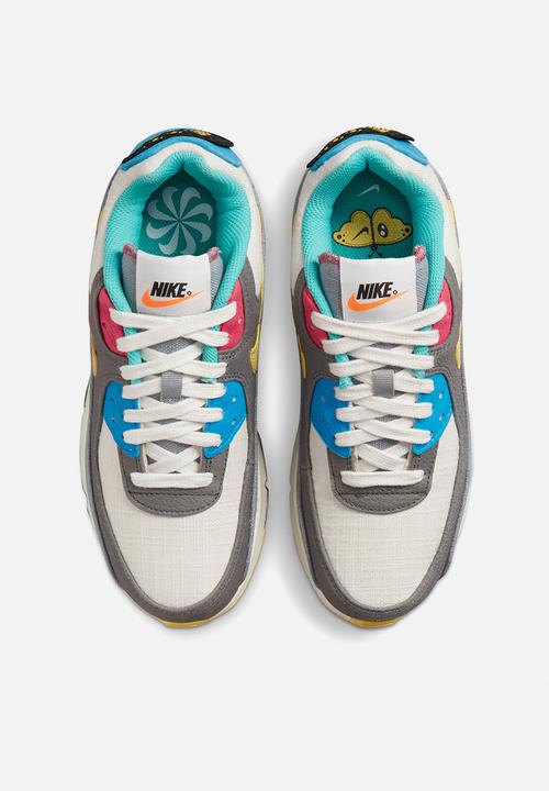 Nike - Nike air max 90 - phantom/celery-iron grey-rush pink