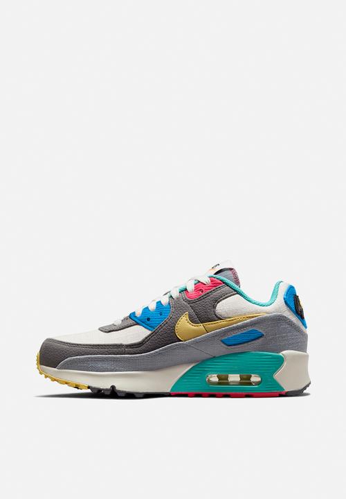 Nike - Nike air max 90 - phantom/celery-iron grey-rush pink