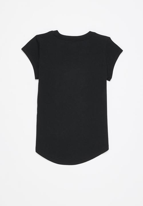 Nike - Nike girls seasonal heart tee - black