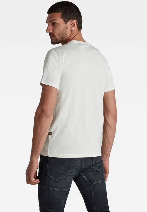 G-STAR - Base-s r t short sleeve - white