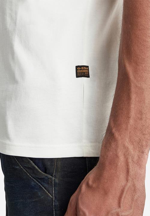 G-STAR - Base-s r t short sleeve - white