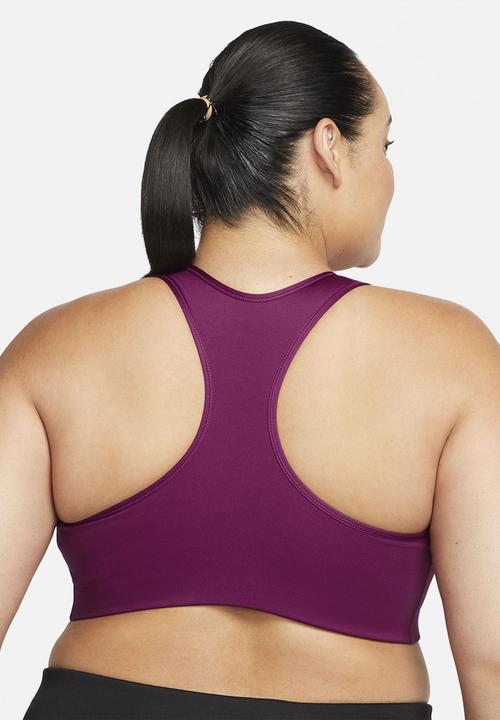 Nike - Plus nk df swsh plus bra non pad - sangria & white