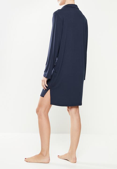 Superbalist - Maternity recovery night shirt - navy