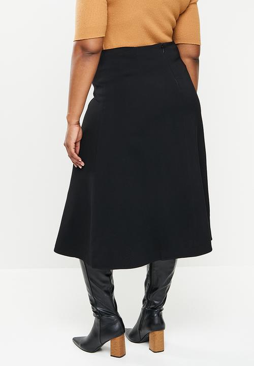 MANGO - Plus skirt cecilia - black