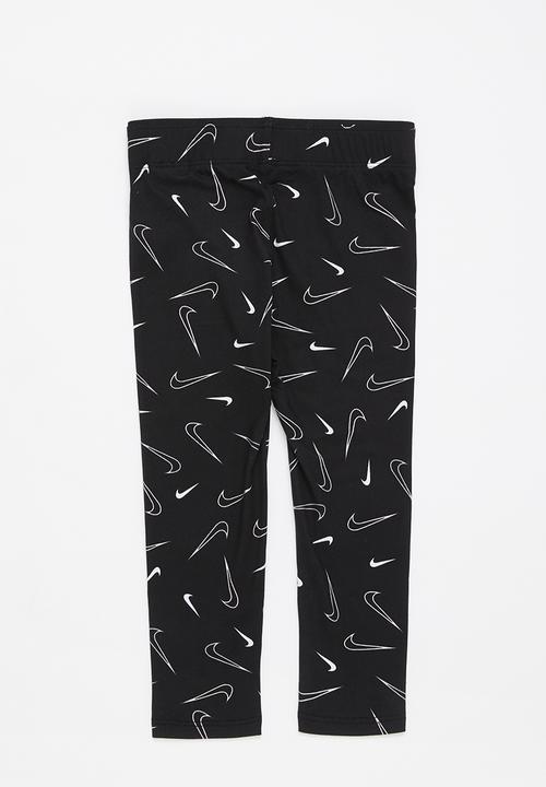 Nike - Nkg swooshfetti legging - black