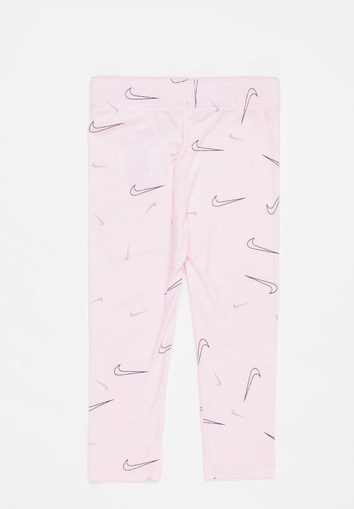 Nike - Nkg swooshfetti legging - pink foam