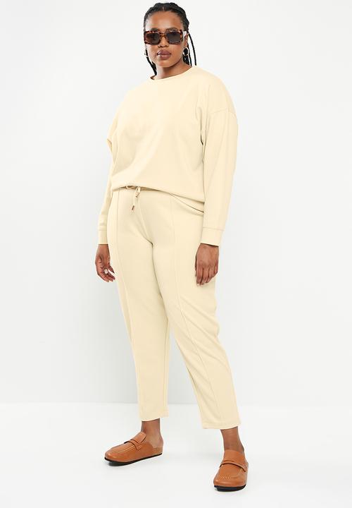 MANGO - Plus trousers amelie - light beige