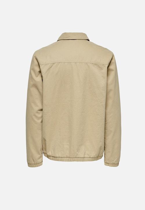 Only & Sons - Harry harrington jacket - brown