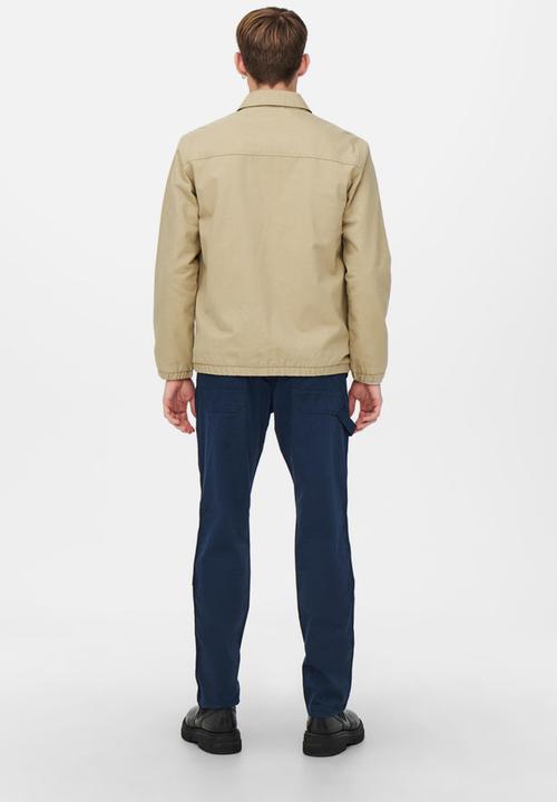 Only & Sons - Harry harrington jacket - brown