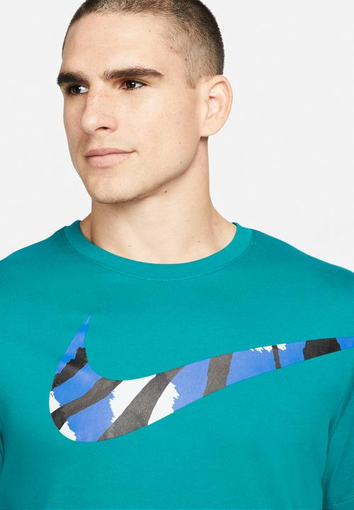 Nike - Nike Dri-FIT Sport Clash Men's Training T-Shirt - bright spruce