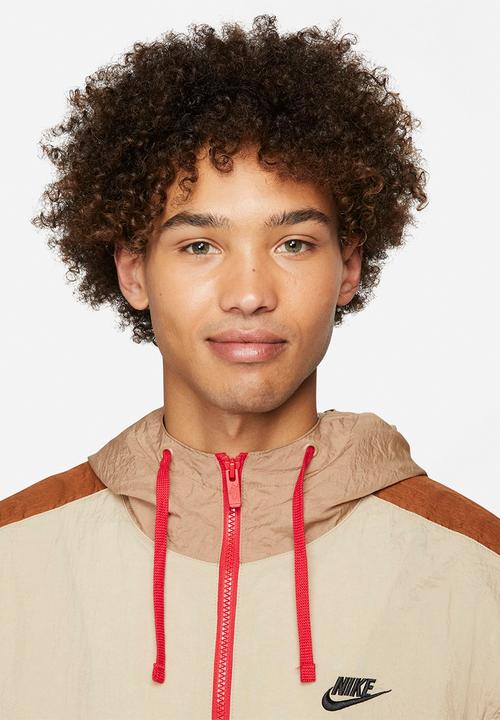 Nike - NSW Spe Woven Hooded Tracksuit - limestone