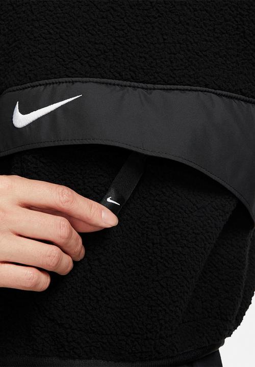 Nike - Nsw essential sherpa jacket - black