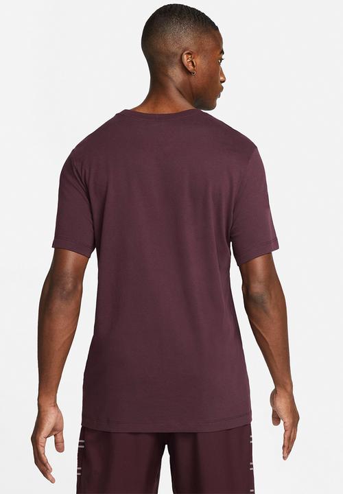 Nike - Dri-FIT Run Division T-Shirt - burgundy crush