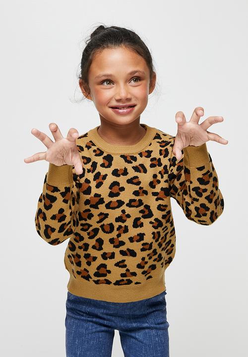 Pop Candy - Knitted animal jersey - multi
