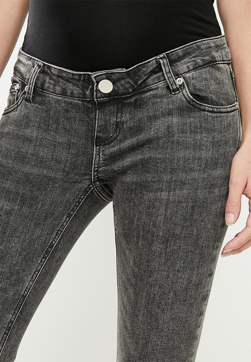 Glamorous - Maternity skinny jeans - washed black