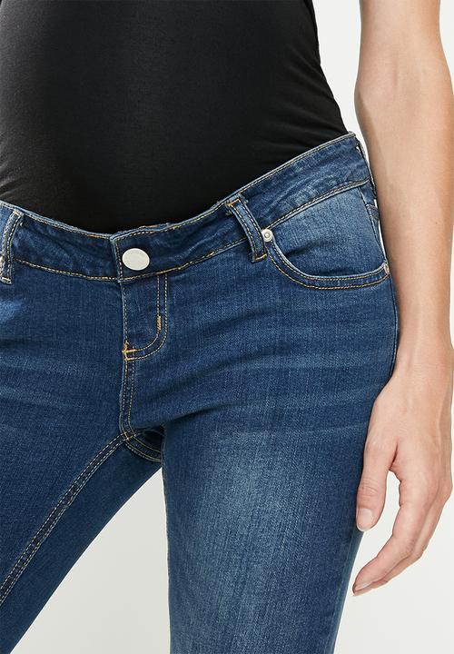 Glamorous - Maternity skinny jeans - dark blue
