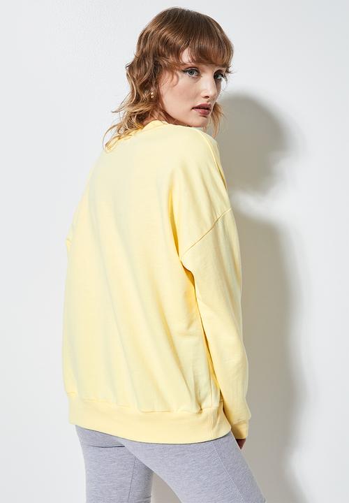 Superbalist - Crew neck sweat - butter yellow