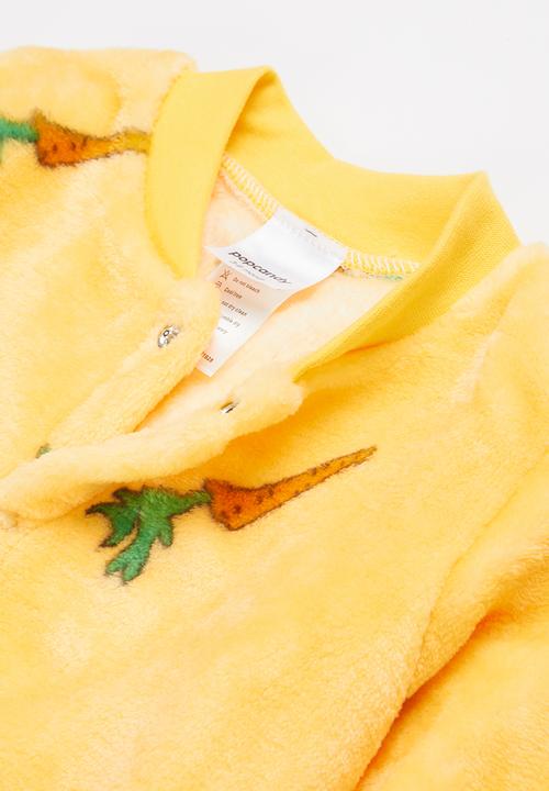 Pop Candy - Baby carrot romper - yellow
