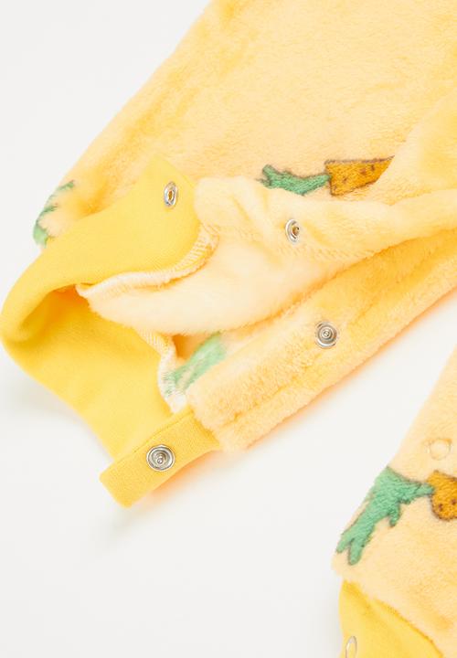 Pop Candy - Baby carrot romper - yellow