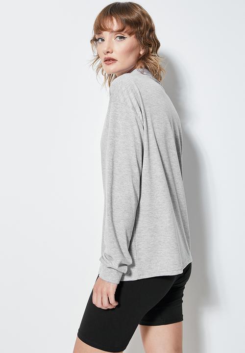 Superbalist - Easy fit tee - grey mel