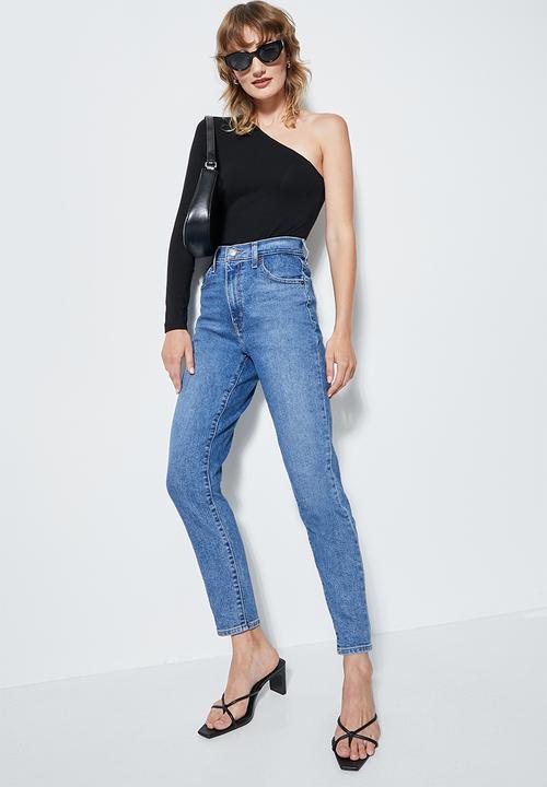 Superbalist - One shoulder top - black