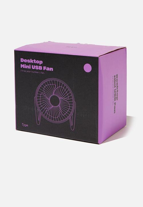 Typo - Mini fan-electric purple